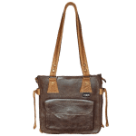 Deluxe Style-Petite Lianay 2.0 Choc Frame & Tan Handles (Add inner)