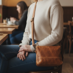 The Chane Sling Bag 2.0 in Tan - Image 9