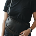 On the Go Crossbody in Black (Oversized Bag) - Image 3