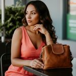 Lindie Crossbody in Tan Leather - Image 8