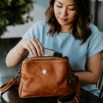 Lindie Crossbody in Tan Leather - Image 6