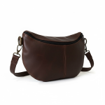 The Moonbag in Dark Brown Leather - Image 4