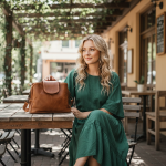 Lindie Crossbody in Tan Leather - Image 5