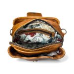 Lindie Crossbody in Tan Leather - Image 11