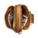 Lindie Tan with dark brown Flap - Image 5