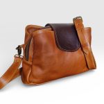 Lindie Tan with dark brown Flap - Image 3