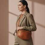 On the Go Crossbody in Tan (Oversized Bag)