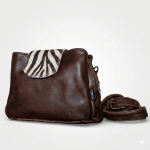 Lindie Dark Brown with Zebra Flap - Image 6