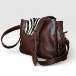 Lindie Dark Brown with Zebra Flap - Image 5