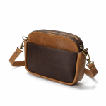 The Melissa in Two Tone (Tan and Dark Brown)