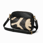 The Melissa in Black with Zebra pocket