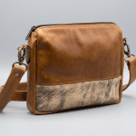 The Chane Sling Bag 2.0 in Tan with Nguni base - Image 6