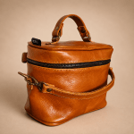 The Emma Top Handle bag in Tan - Image 15