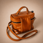 The Emma Top Handle bag in Tan - Image 17