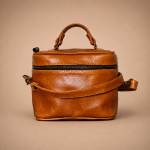 The Emma Top Handle bag in Tan - Image 16