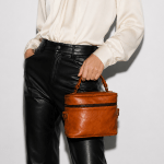 The Emma Top Handle bag in Tan - Image 10