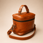 The Emma Top Handle bag in Tan - Image 11
