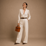 The Emma Top Handle bag in Tan - Image 7