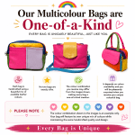 Lindie Crossbody in Multicolour (Large) - Image 9