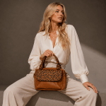 The RL Collection— The Tersia in Tan with Leopard