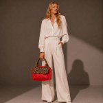 The RL Collection— The Tersia in Bright Red with Leopard - Image 3
