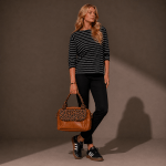 The RL Collection— The Tersia in Tan with Leopard
