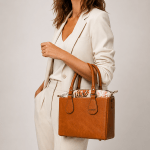 Petite Lianay Original in Toffee Complete bag with Protea Inner
