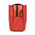 Lindie Crossbody in Aged Rosewood with Tan Leopard Flap (Large) - Image 5
