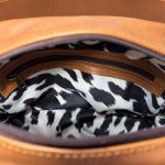 Lindie Crossbody in Tan with Tan Leopard Flap (Large) - Image 7