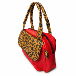 The RL Collection— The Tersia in Bright Red with Leopard - Image 4