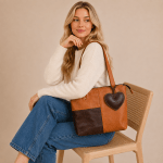 The RL Collection— The Elnoré Tote (Tan + brown)
