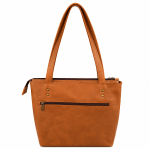 The RL Collection— The Elnoré Tote (Tan + brown) - Image 4
