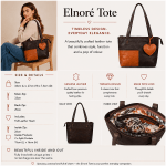 The RL Collection— The Elnoré Tote (Brown & Tan) - Image 6