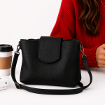 The Lindie Crossbody in Black