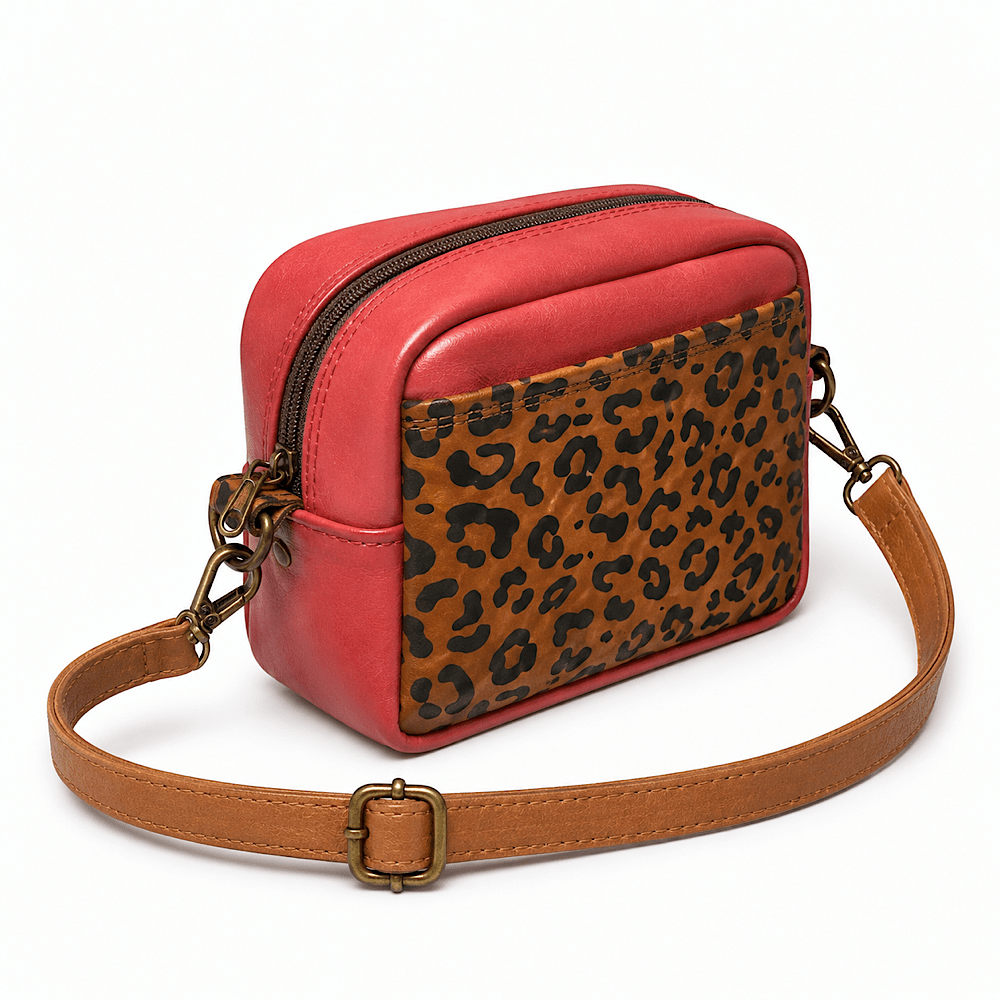 IMG_0725 The RL Collection— The Lylani in Aged Rosewood with Leopard - Image 1