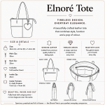 The RL Collection— The Elnoré Tote  (Tan+Pink) - Image 7
