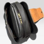Lindie 2.0 Black with a Tan Flap - Image 3