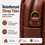 Lindie 2.0 Crossbody in Rust - Image 11