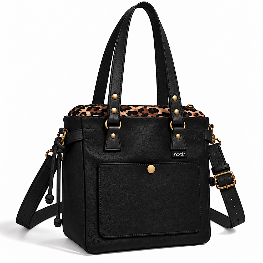 IMG_3246 Petite Lianay 2.0 Black with Animal Inner - Image 1