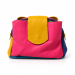 Lindie 2.0 Crossbody in Multicolour (Pink/Mustard/Coral/Blue) - Image 2